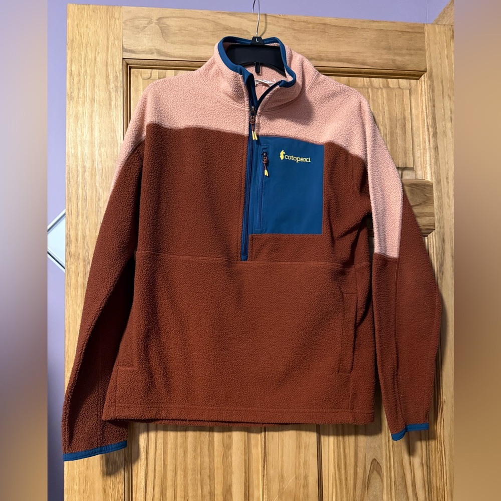 Cotopaxi Multicolor Fleece Jacket with Pocket
